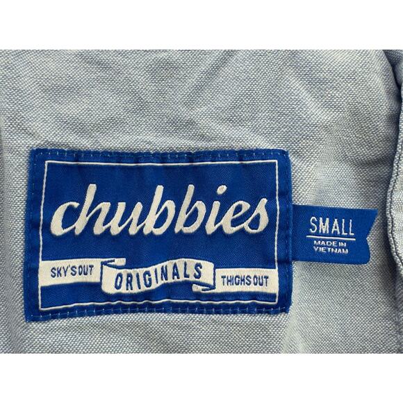 Chubbies The Original 7" Shorts Men's Size Small Khaki Casual Everyday Stretch - Picture 5 of 9